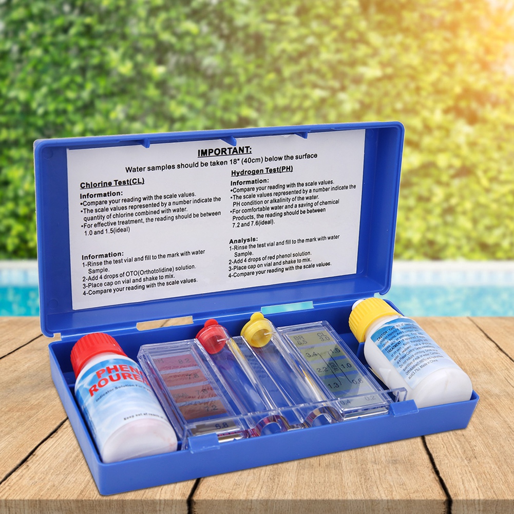 Marine Test Kit - Kit per test della qualità dell'acqua