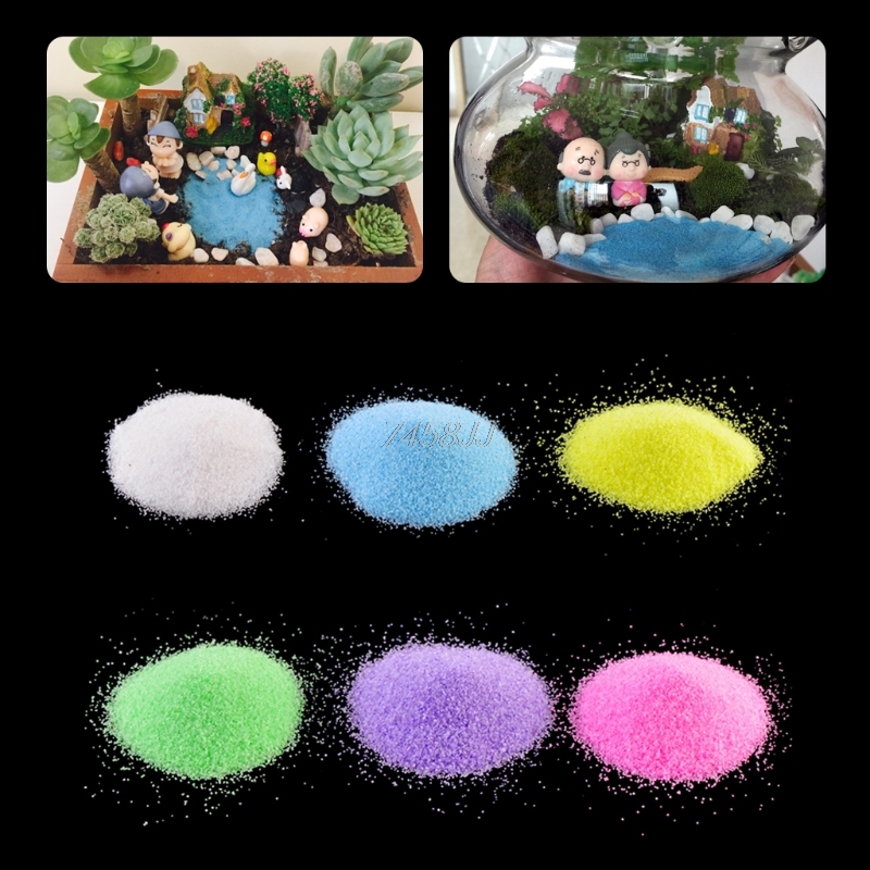 Aquarium Marina - 1 borsa 6 colori quarzo sabbia