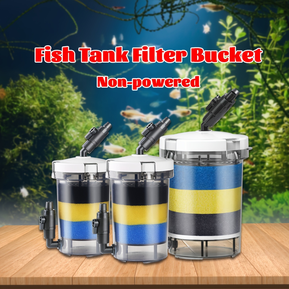 Marine Aquarium Protein Skimmer - SUNSUN EW-602 EW-603 EW-604 Secchio filtrante