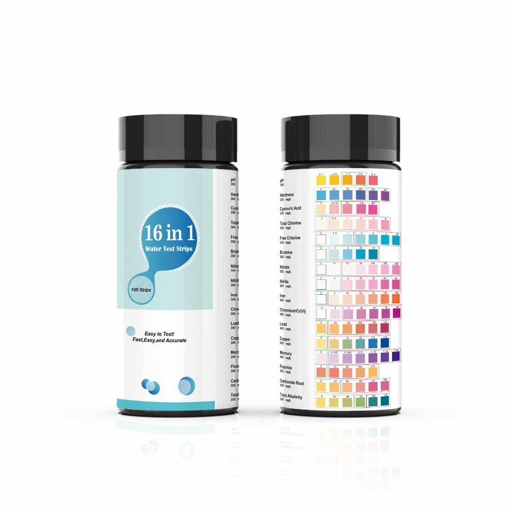 Marine Test Kit - Striscia reattiva per acquario Kit di