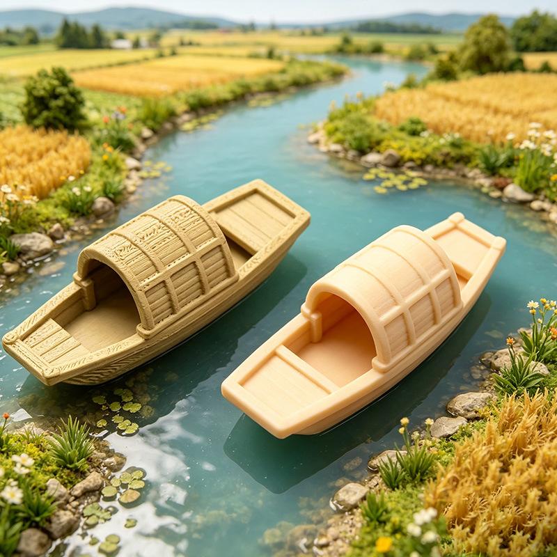 Aquarium Marina - Modellino di barca galleggiante in miniatura