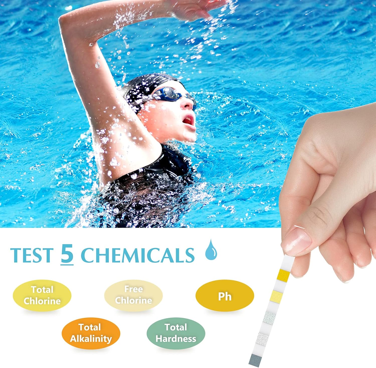 50 pz Multiuso 5 in 1 Strisce  - Marine Test Kit recensione e prezzo