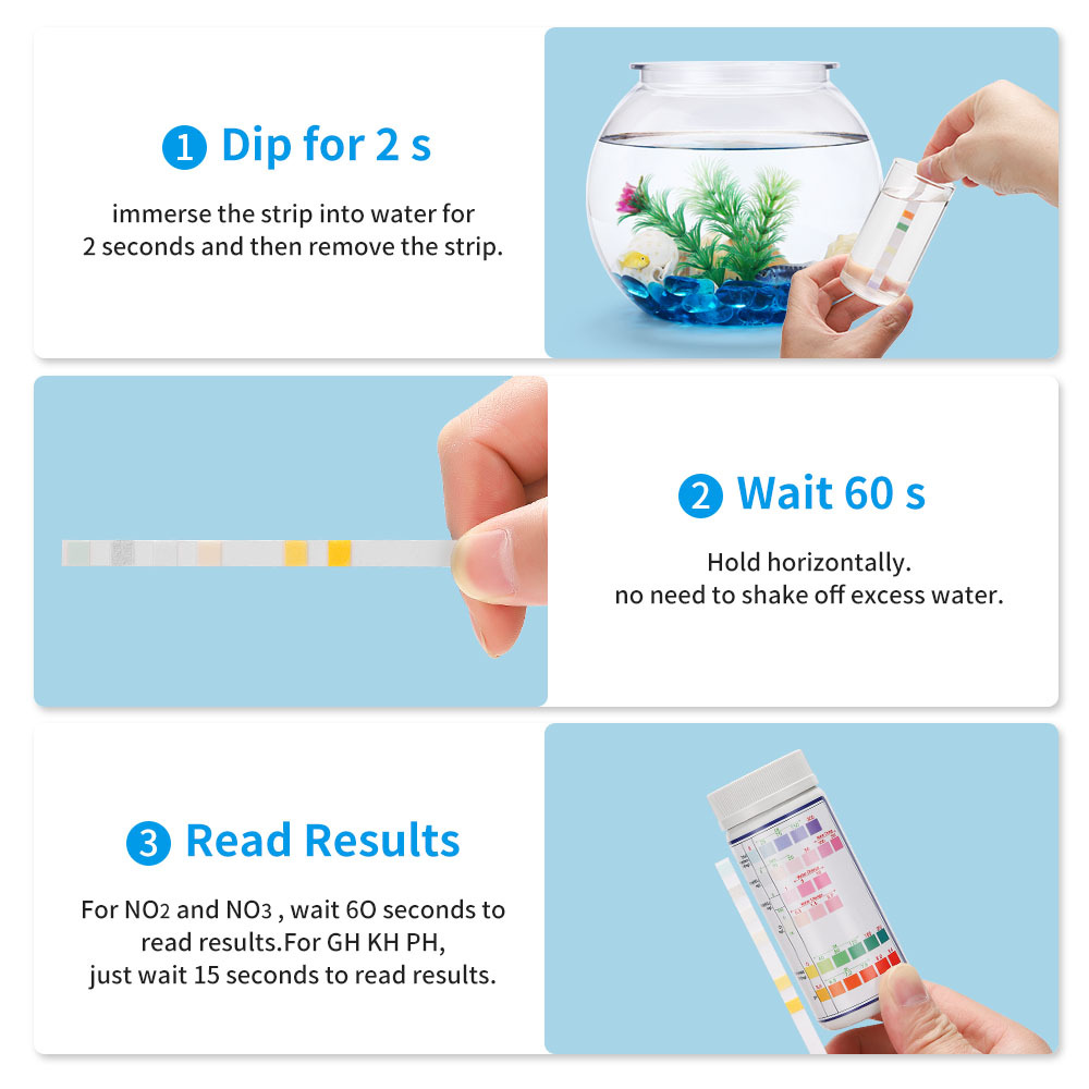 Strisce reattive 6-In-1 per la - Marine Test Kit recensione e prezzo