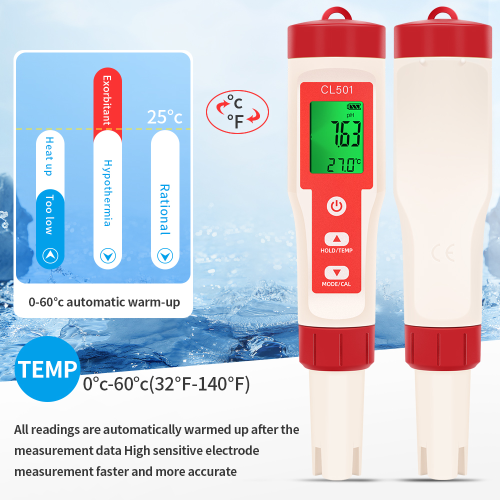 PH/CL2/H2/ORP/Misuratore di te - Marine Test Kit recensione e prezzo