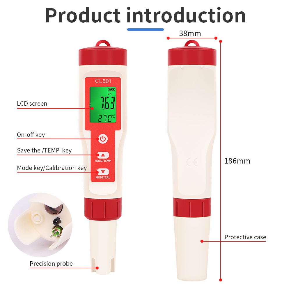PH/CL2/H2/ORP/Misuratore di te - Marine Test Kit recensione e prezzo