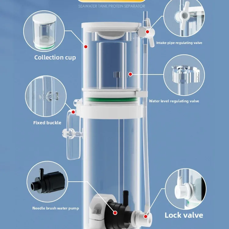 Nuovo Mini Separatore di Prote - Marine Aquarium Protein Skimmer recensione e prezzo