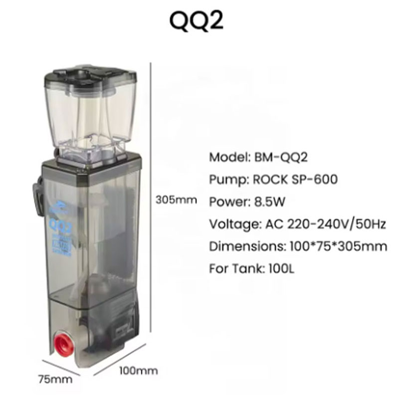 Skimmer di Proteine Interno Bu - Marine Aquarium Protein Skimmer recensione e prezzo