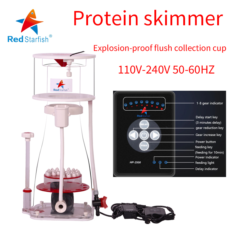 110-240V Stella Marina Rossa A - Marine Aquarium Protein Skimmer recensione e prezzo