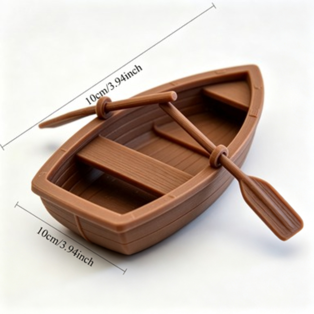 Mini Barca a Remi in Legno per - Aquarium Marina recensione e prezzo