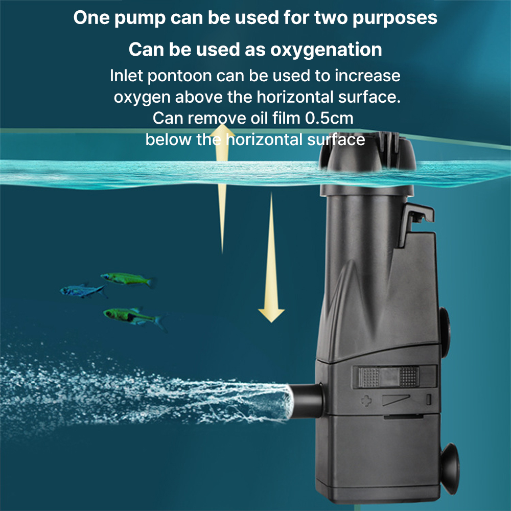 Nuovo Acquario Superficie Olio - Marine Aquarium Protein Skimmer recensione e prezzo