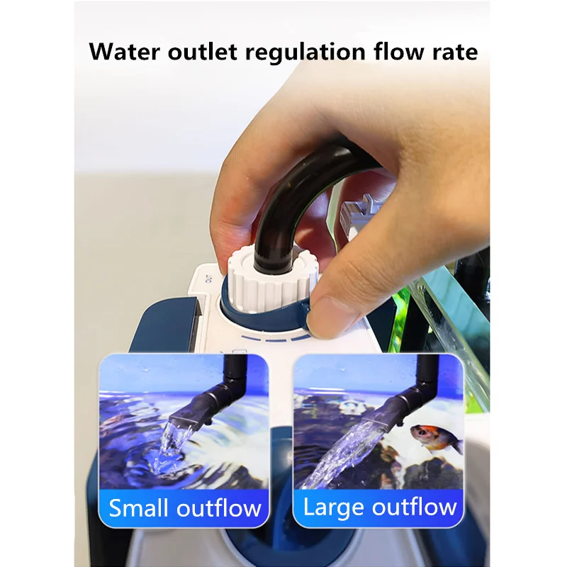 SUNSUN nuovo filtro per acquar - Marine Aquarium Protein Skimmer recensione e prezzo