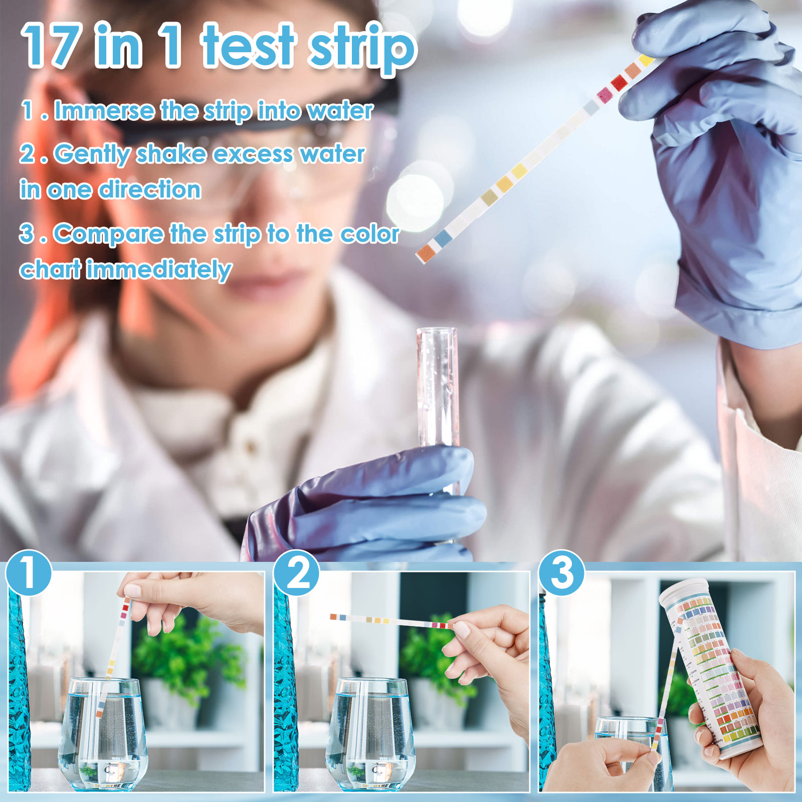 5-17 in 1 Strisce reattive per - Marine Test Kit recensione e prezzo