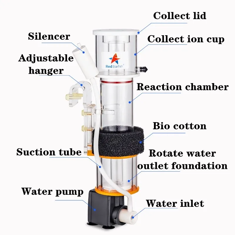 Red StarFish Proteine Skimmer  - Marine Aquarium Protein Skimmer recensione e prezzo
