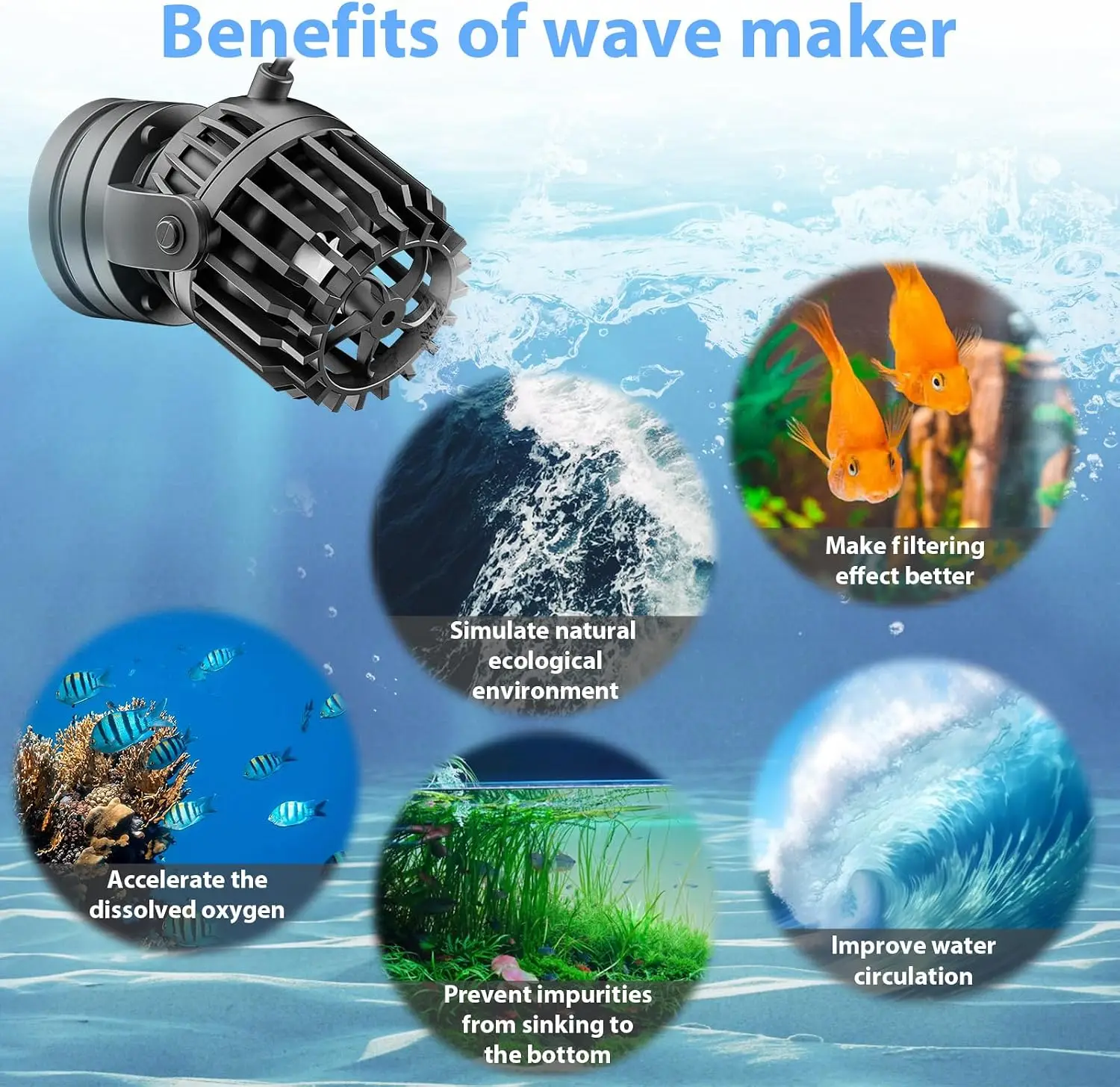 Generatore di Onde per Acquari - Powerhead Wave Maker recensione e prezzo